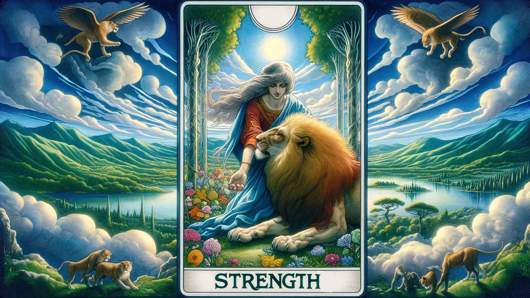 Unlocking Strength Tarot Card: Power of Symbolic Emblem