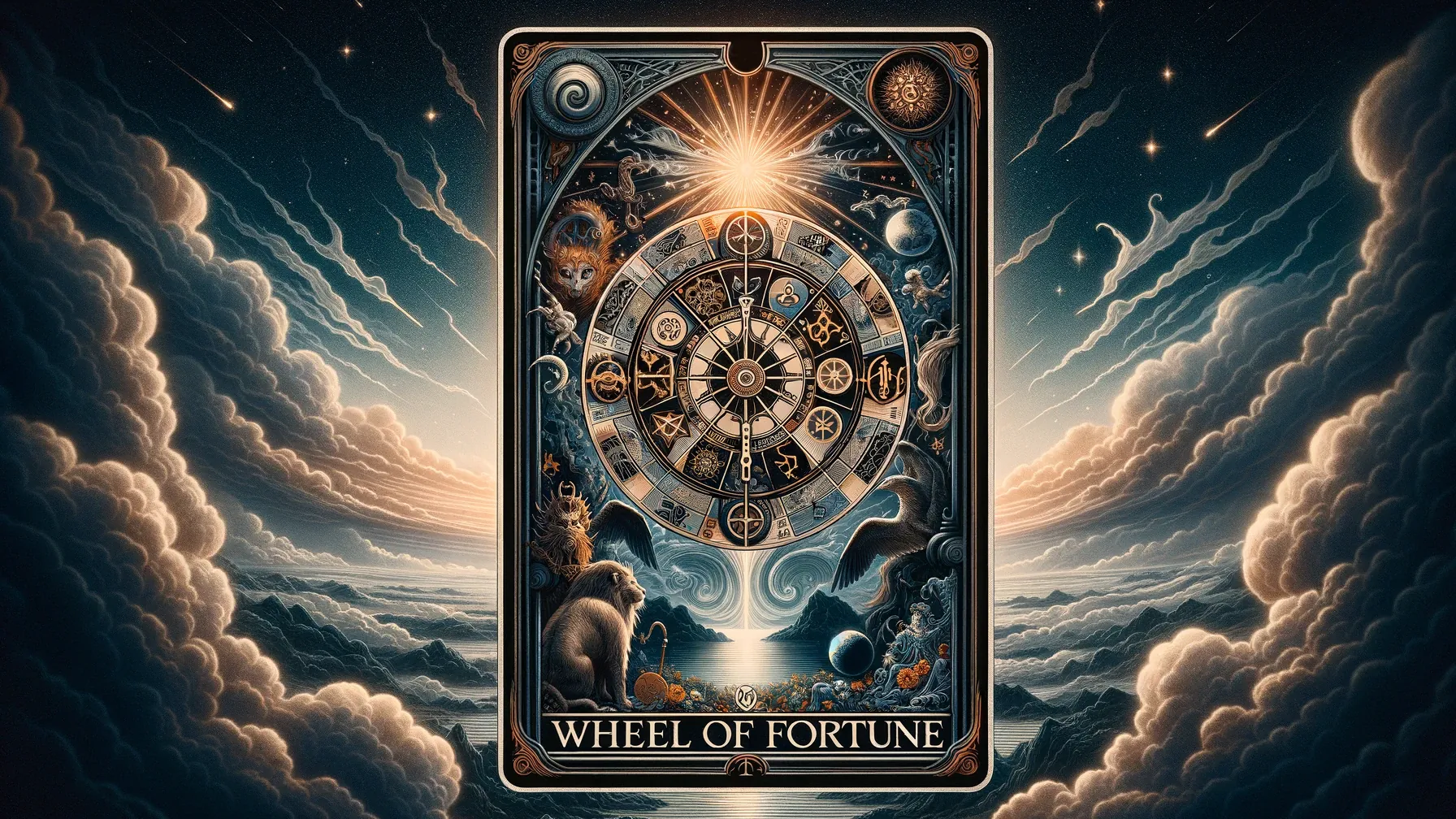 Decoding the Wheel of Fortune Tarot Card: Navigating Life's Rhythm