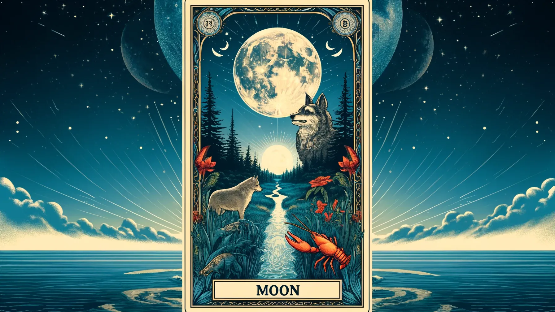 Unveiling the Moon Tarot Card: Mystical Insights