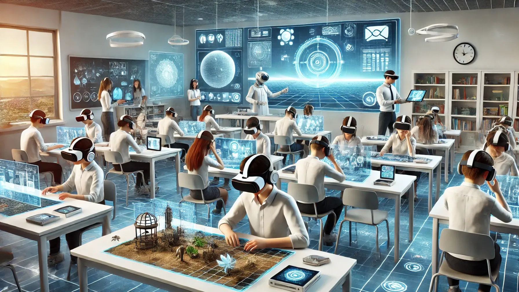 Immersive Learning: Transforming Education with Virtual, and Augmented Reality Technologies