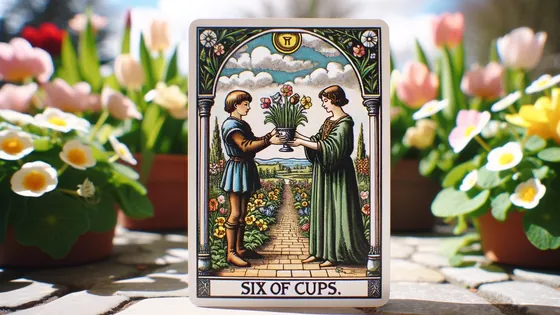 Unlocking Six of Cups Tarot Card: Embrace Childhood Nostalgia and Relationships