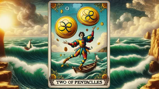 Exploring Two of Pentacles Tarot Card: Balance and Adaptability