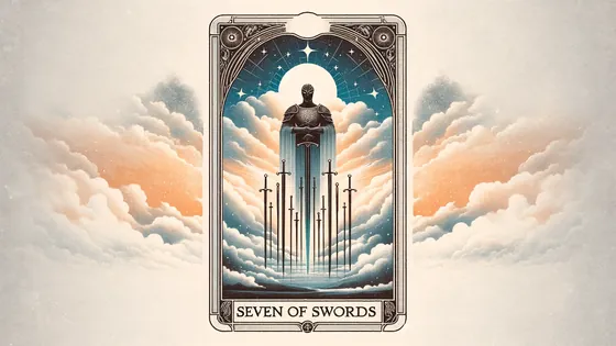 Exploring Seven of Swords Tarot Card: Deception, Vigilance, and Ethical Conduct