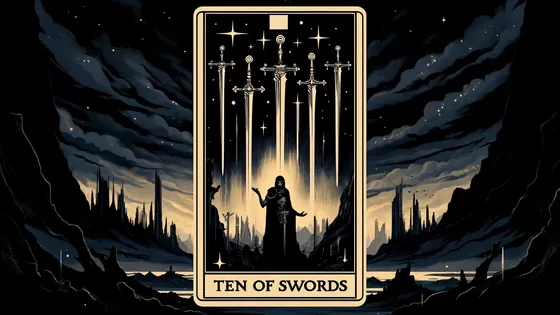 Unlocking Ten of Swords Tarot Card: Insights on Endings and New Beginnings