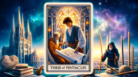 Unlocking Three of Pentacles Tarot Card: Professional Growth, Teamwork and Collaboration
