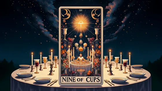 Discover Nine of Cups Tarot Card: Path to Personal Joy & Success