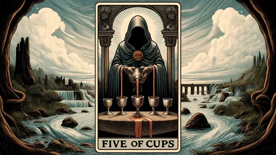 Understanding Five of Cups Tarot Card: Overcoming Grief and Finding Hope in Tarot