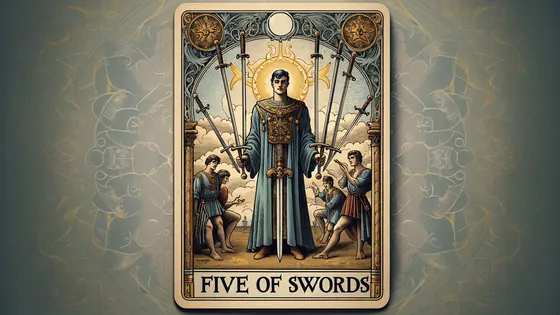 Exploring Five of Swords Tarot Card: Triumph, Conflict and Integrity