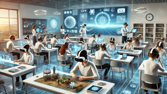 Immersive Learning: Transforming Education with Virtual, and Augmented Reality Technologies